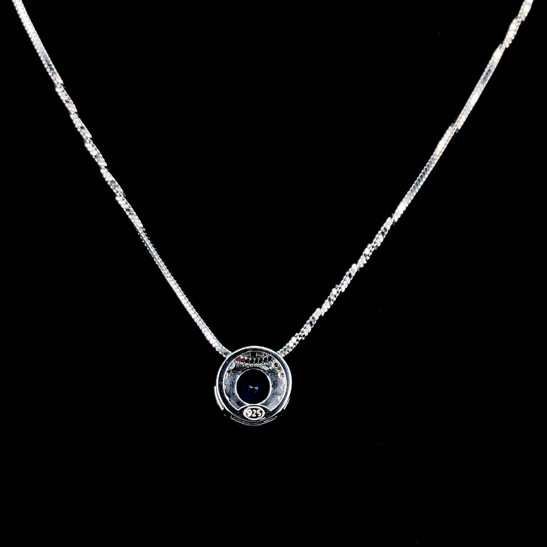 Sapphire Radiance Pendant