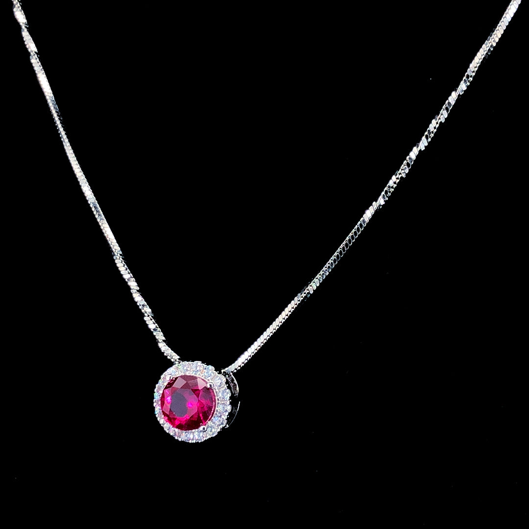 Ruby Radiance Pendant