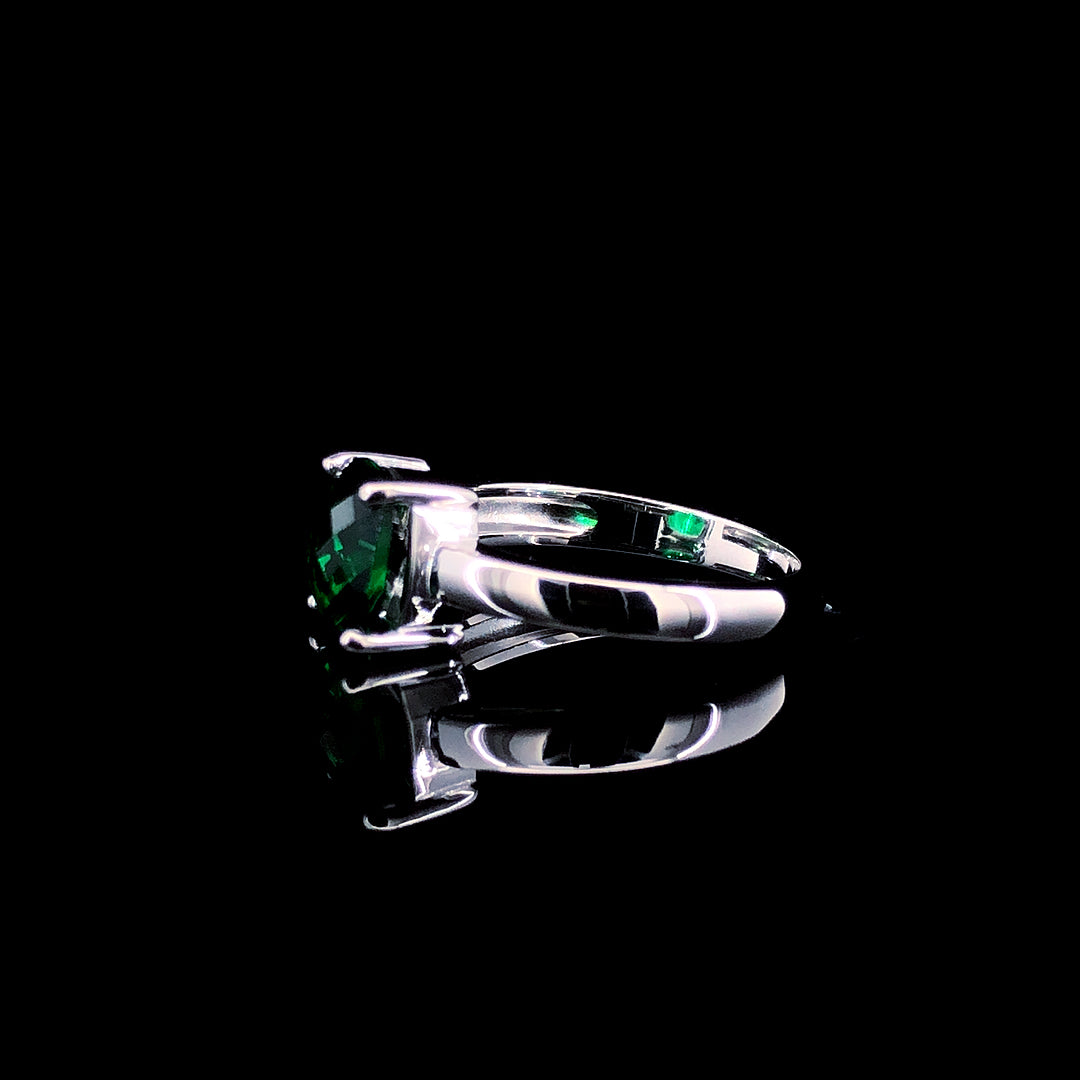 Monaco Mystic Emerald Ring