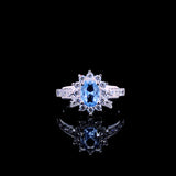 Ocean Dream Solitaire Ring