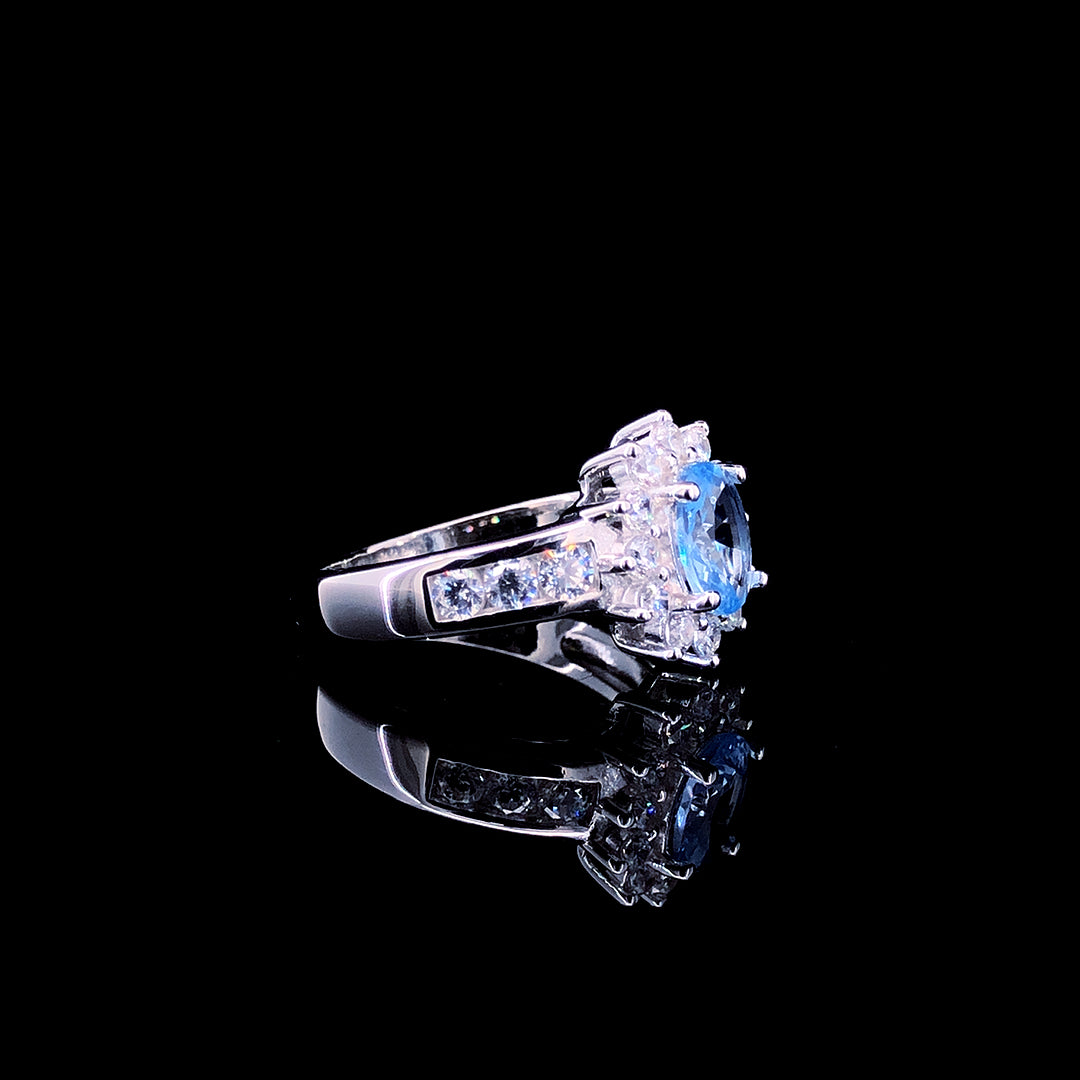 Ocean Dream Solitaire Ring