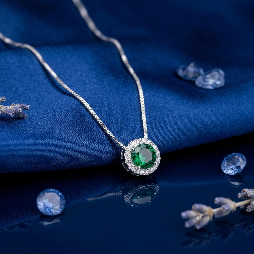 Emerald Radiance Pendant