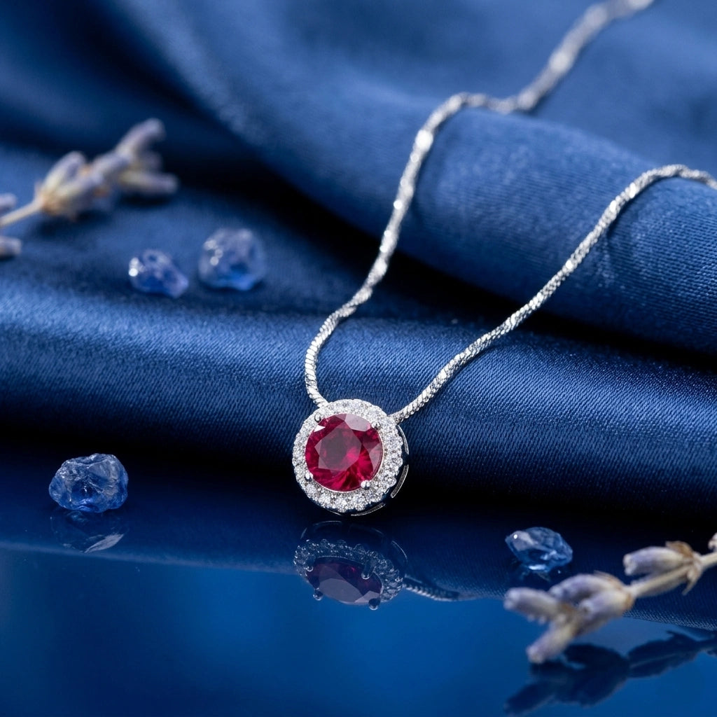 Ruby Radiance Pendant