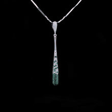 Emerald Teardrop Pendant