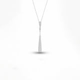 White Teardrop Pendant