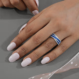Sapphire Criss Cross Ring