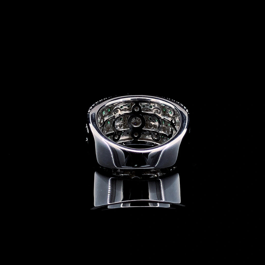 Emerald Prestige Row Channel Ring