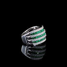 Emerald Prestige Row Channel Ring