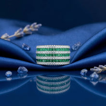 Emerald Prestige Row Channel Ring