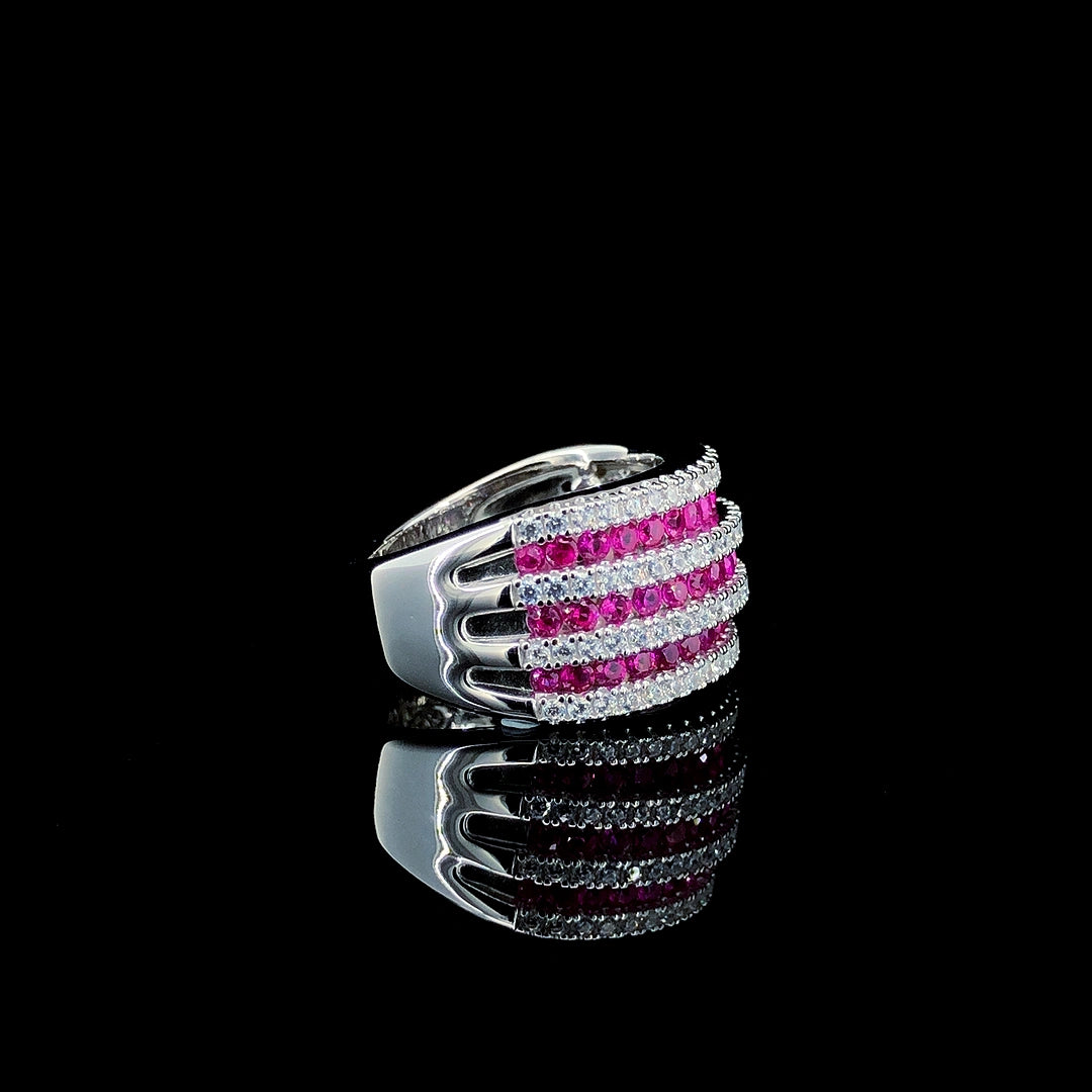 Ruby Prestige Row Channel Ring