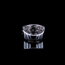 White Prestige Row Channel Ring