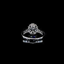 Radiant Bloom Halo Ring