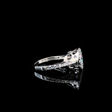 Radiant Bloom Halo Ring