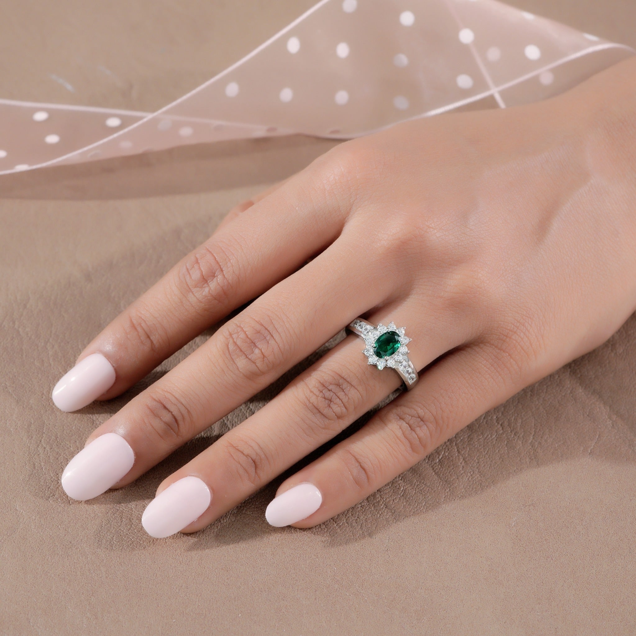 Evergreen Grace Solitaire Ring