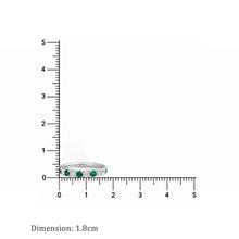Emerald Eternity Ring Band