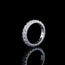 White Eternity Ring Band