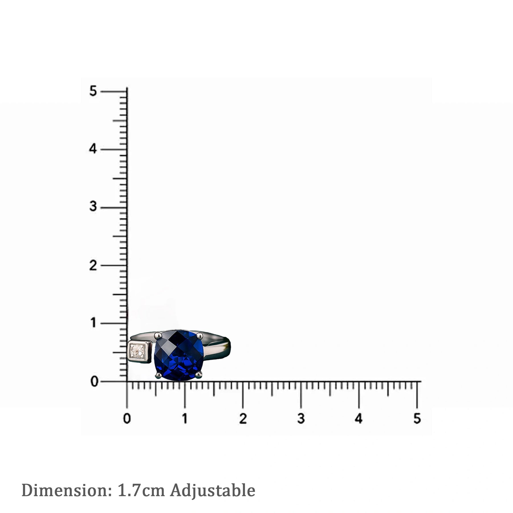 Monaco Mystic Sapphire Ring
