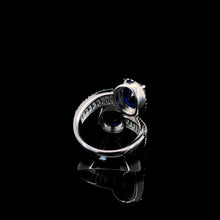 Sapphire Toi et Moi Ring