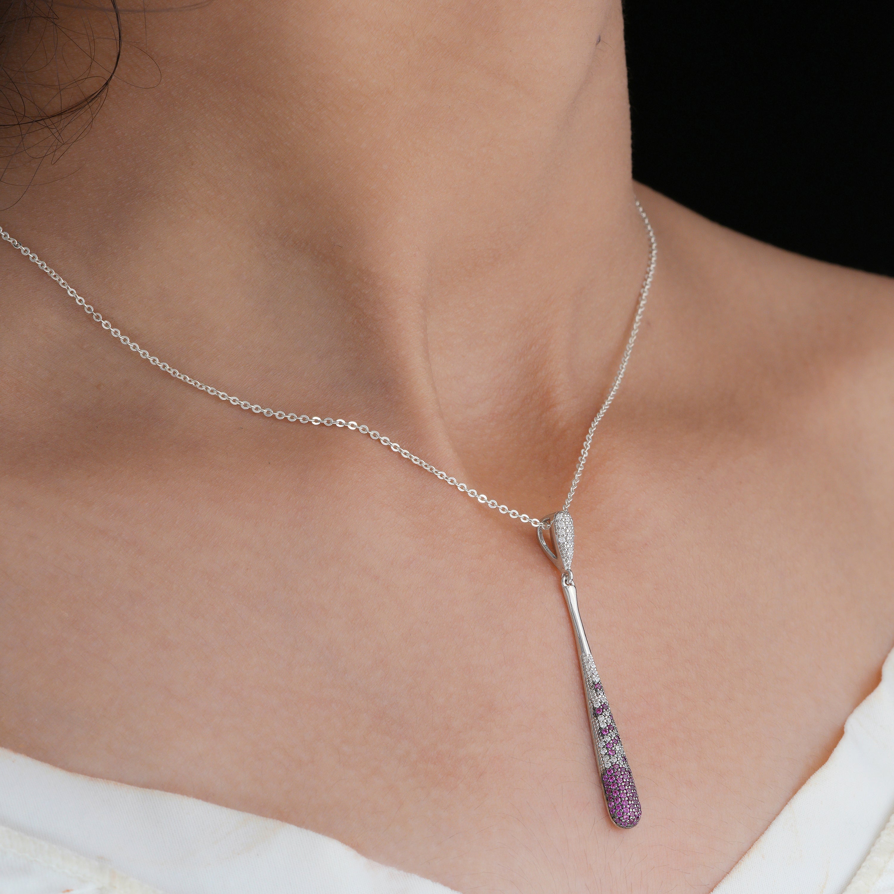 Ruby Teardrop Pendant