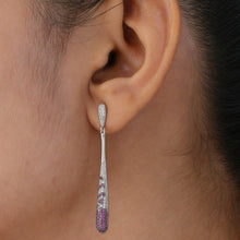 Ruby Teardrop Earrings