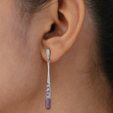 Ruby Teardrop Earrings