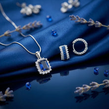 Sapphire Princess Halo Elegance Set