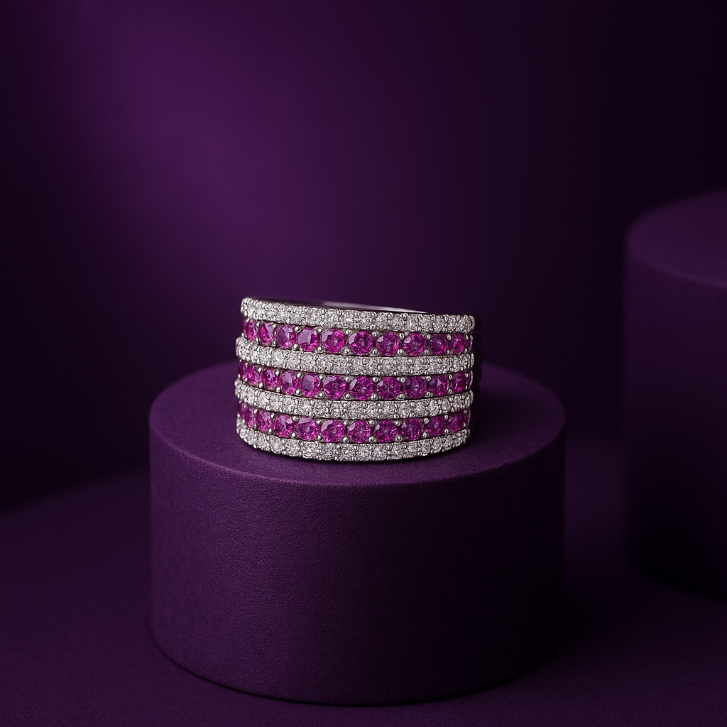 Ruby Prestige Row Channel Ring
