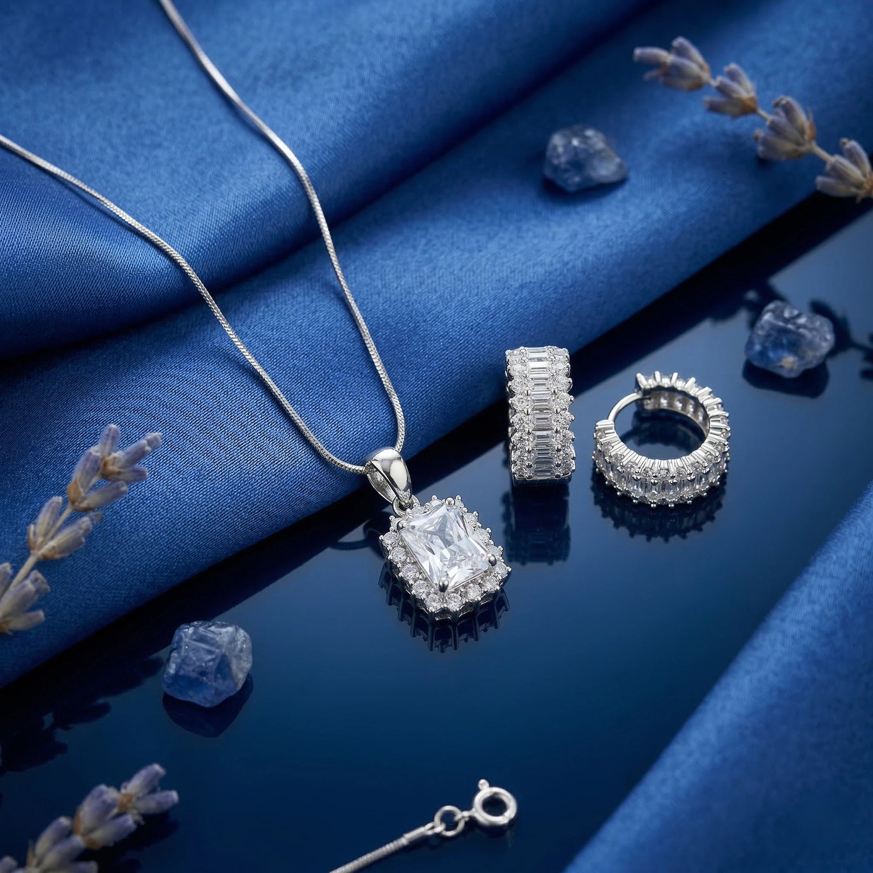 White Princess Halo Elegance Set