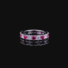 Ruby Eternity Ring Band