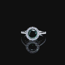 Nature’s Bloom Halo Ring