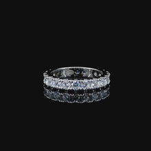 White Eternity Ring Band